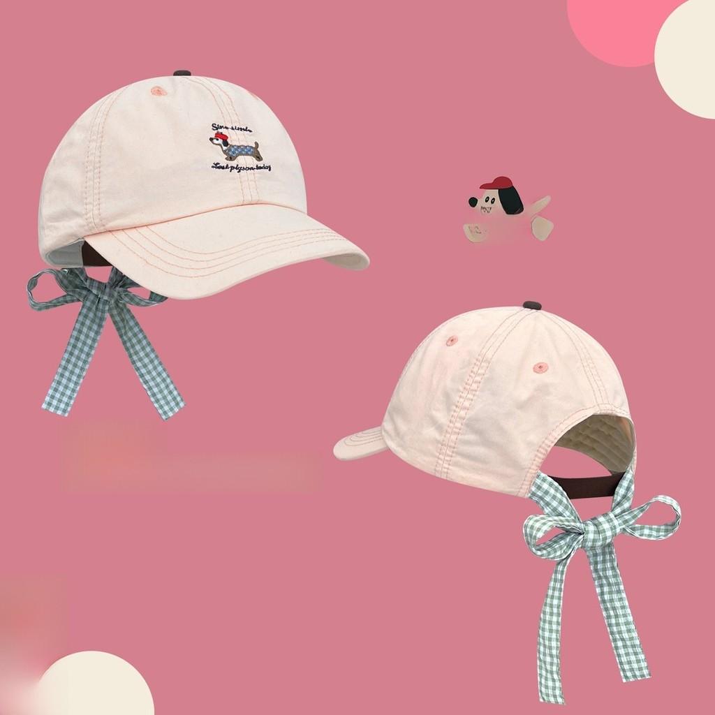 Cute Dog Embroidered Baseball Hat With Curved Brim And Adjustable Fit For Spring And Fall Outfits