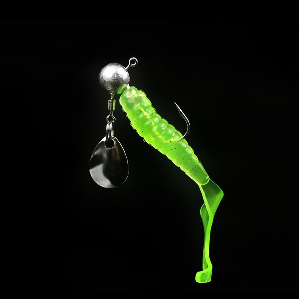 2g-10g Carbon Steel Hook With Noise Sheet Lure Barbed Fishing Hooks Fishing Tackle