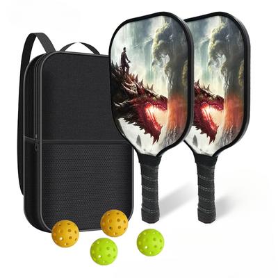 Sada raket ze skleněných vláken Peak Outdoorová sportovní raketa Pikleball Paddle Honeycomb