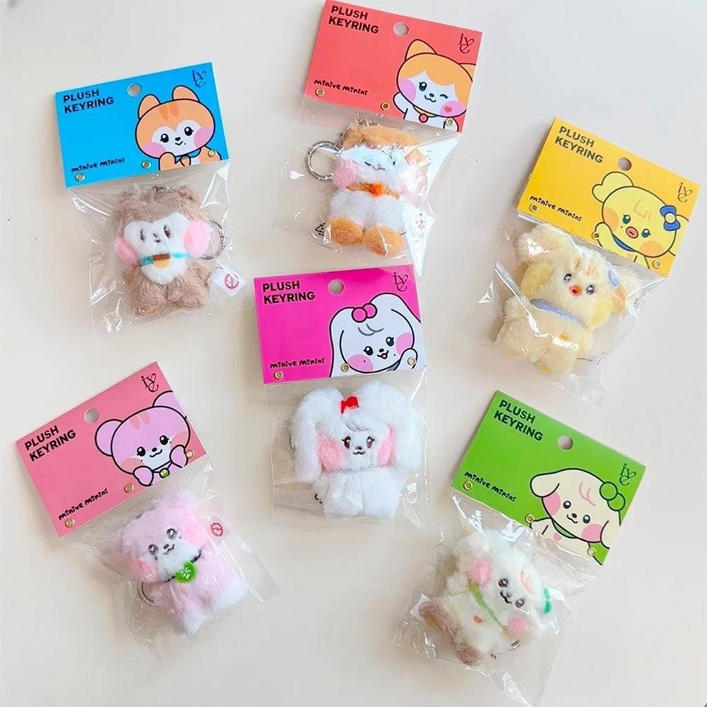 Cute Plush Doll Toy Gift Cartoon Children's Rag Doll Doll Keychain