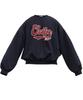 Oeta Script Logo Double Cotton Overshoulder Balloon Fit Sweatshirt