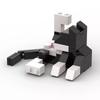 60Pcs/set Cat Figires Model Animal Series Building Blocks DIY Assembly Model Education Toys For kids Desktop Ornaments