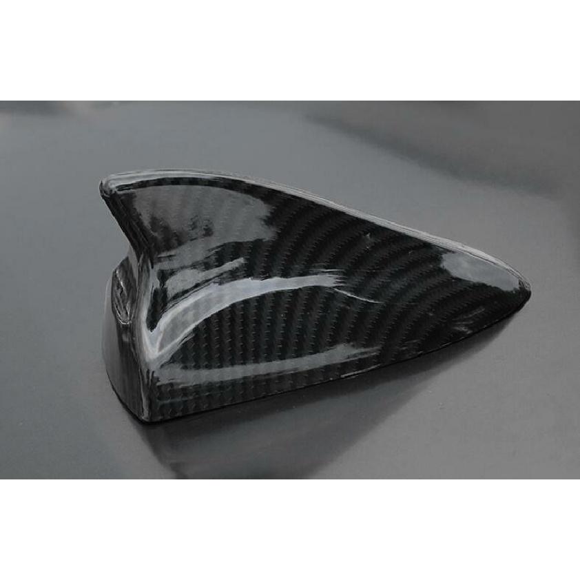 For Ford Mustang 2015-2023 Carbon Fiber Shark Fin Antenna Aerial Cover Trim 1PCS