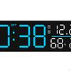 Digital Alarm Clock Desk Clocks Multifunctional Practical Modern LED Display for Table