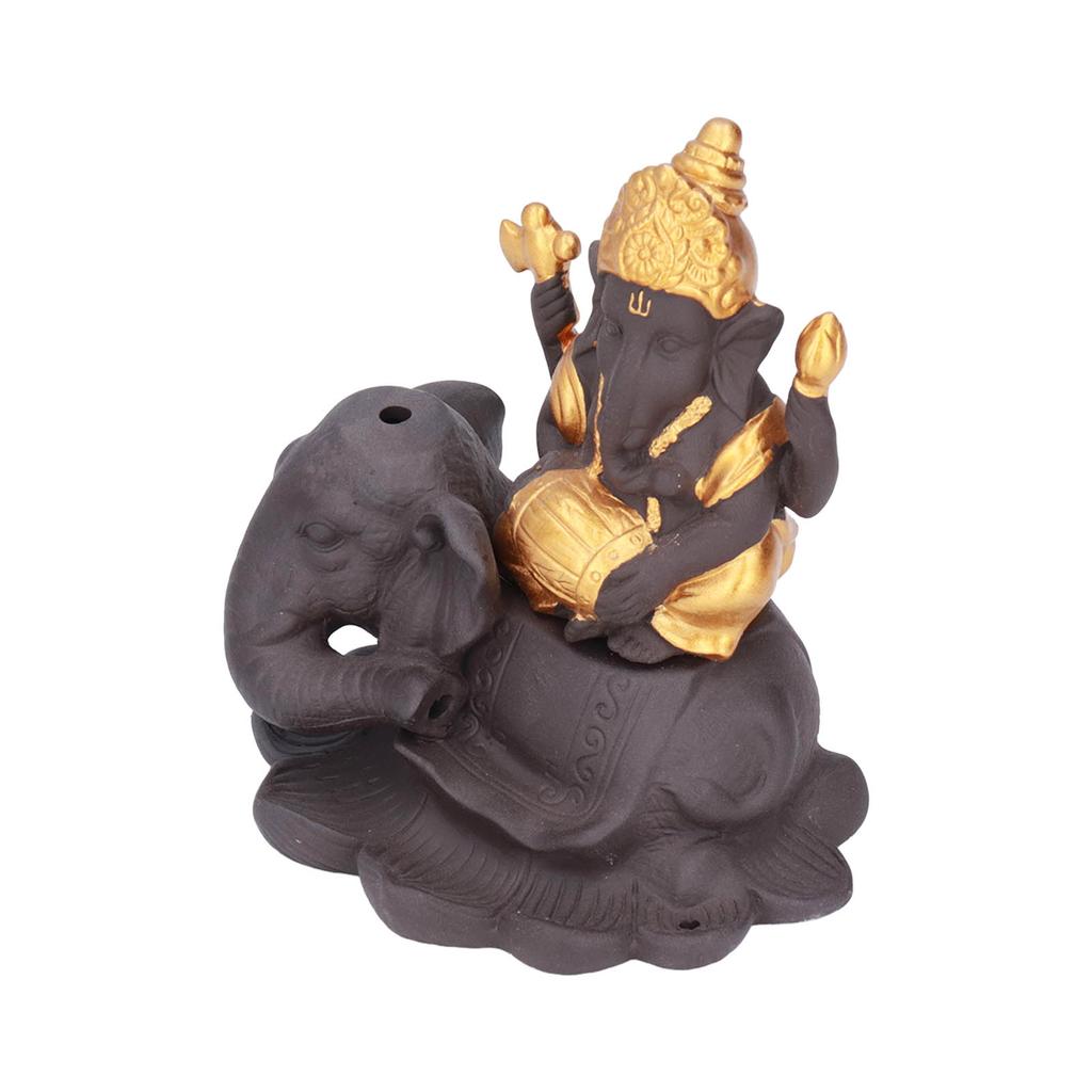 Incense Holder Elephant Shape Exquisite Beautiful Widely Used Easy Clean Home Decoration