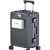 Xiaoyan Multi-functional PC Luggage with Aluminum Frame