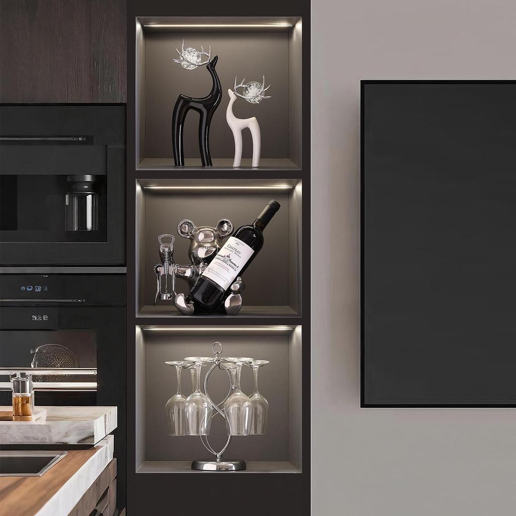 Fulu Luxury Living Room Tabletop Ornaments: High-End Decor for Wine Cabinets, TV Sideboards, and Housewarming Gifts