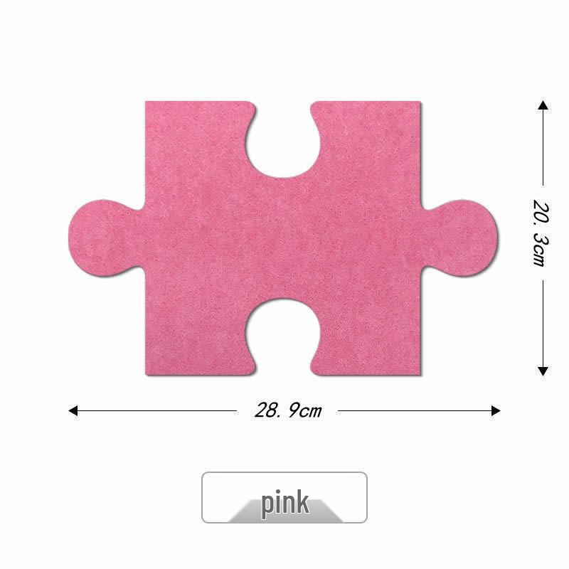 3D Felt Puzzle Wall Decor & Message Board