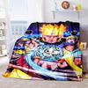 Japanese Anime Cartoon NARUTO Famous Uzumaki Naruto Blanket Soft Home Furnishing Nap Decoration Four Seasons Warm Sherpa Blanket B1