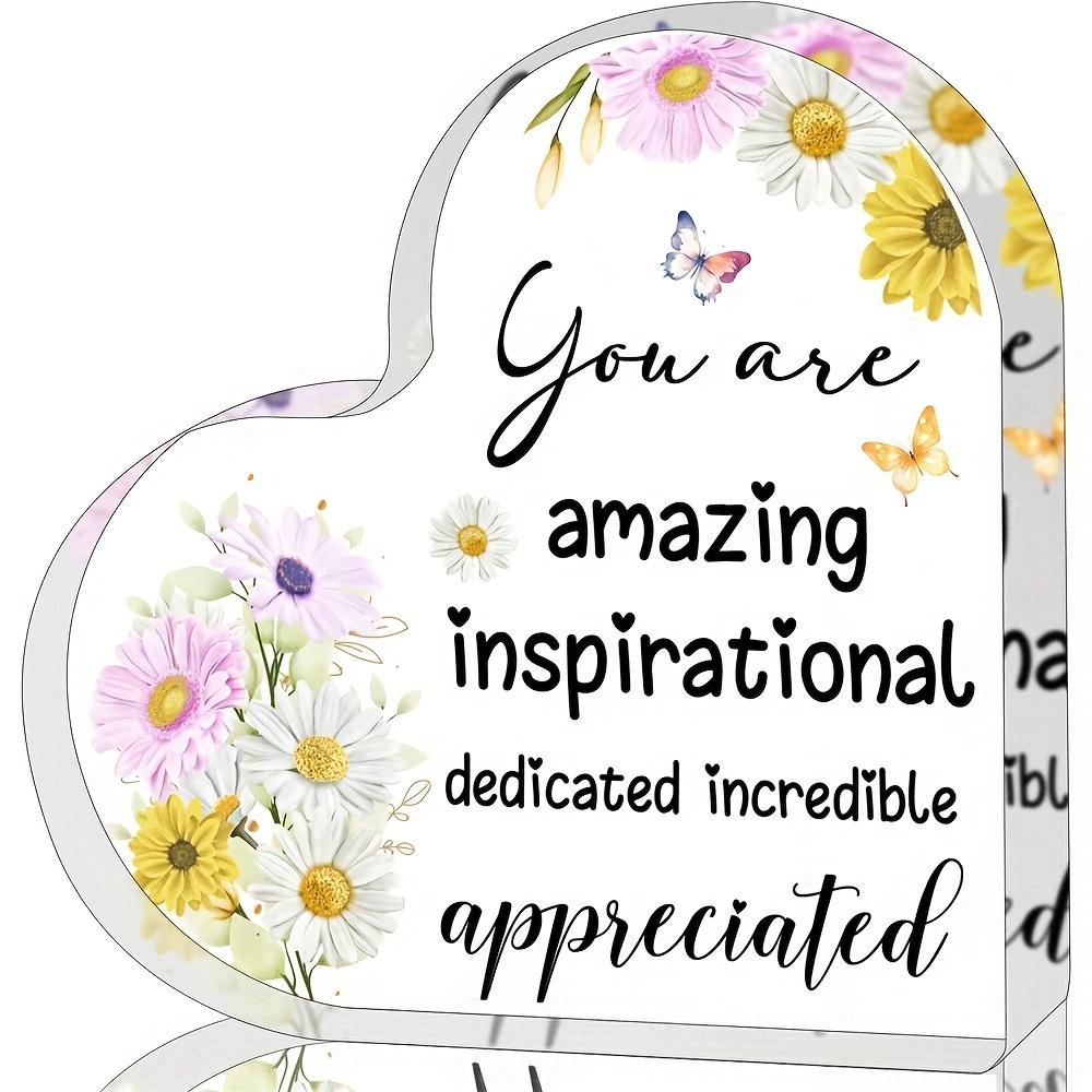 

2D Flat Acrylic Heart-shaped Decoration, Indoor and Outdoor Decoration - No Battery/electricity Required, Free Day Decoration, Shop Decoration, Durabl 10*10cm