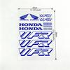For HONDA VFR 18 colors Reflective motorcycle stickers, 3M safety warning at night in the dark scooter helmets