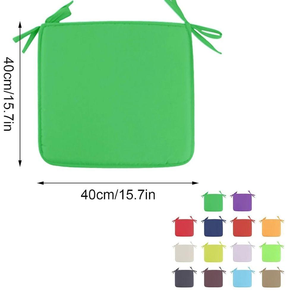 Thick Foam Padding Seat Cushions 40X40cm Sponge Pads Comfortable Chair Pads Indoor