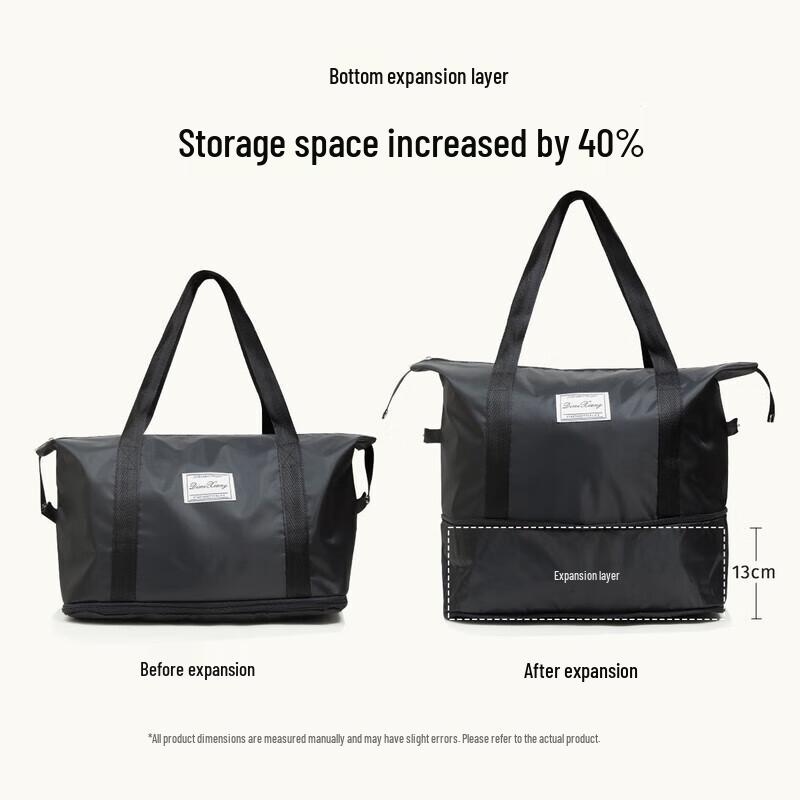 You Shiguang Expandable Unisex Travel Duffle Bag