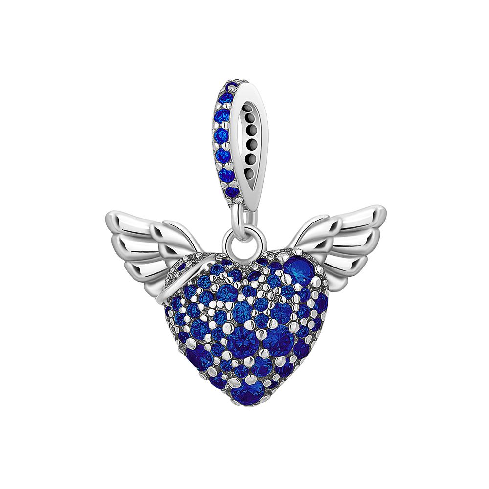 Newcopperoriginal Accessories Star Key Charm Wing Girl Tower Dangle Bead Fit Bracelet Jewelry For Gifts