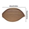 Retro Servierplatte Couchtisch Tablett Display Charcuterie Board Holz Serviertablett Snackhalter Holzplatte Frühstückstablett