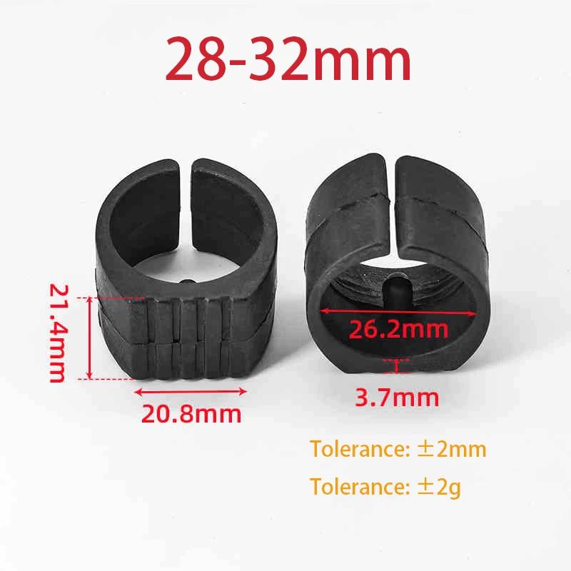 U-Shaped Pipe ClampsPlastic Furniture Foot Pads Table Leg Covers Chair Pads Anti Slip Floor Protection Covers Pipe Caps