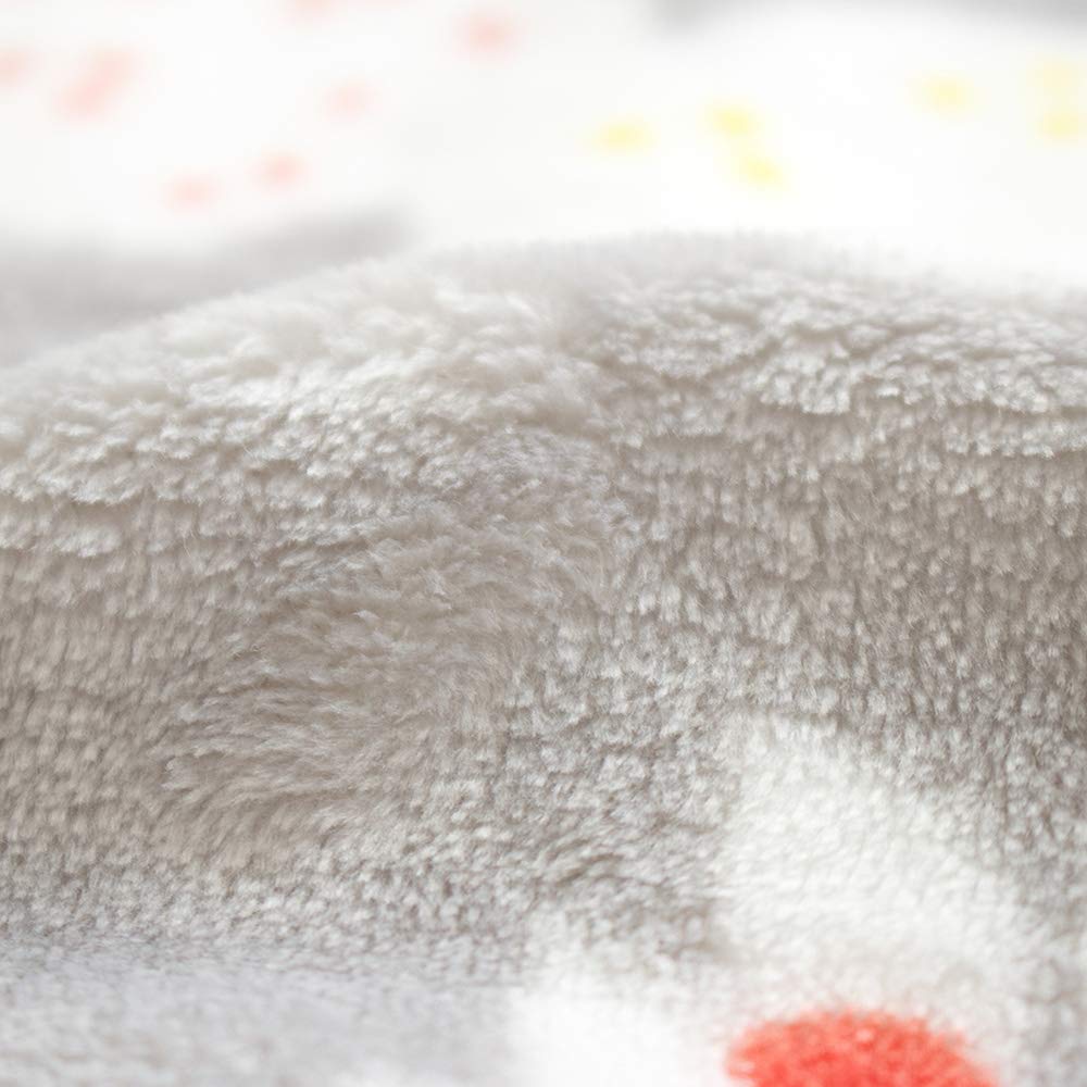 Moomin Baby Fluffy Blanket for Baby Blanket, Washable, Swaddle, Throw,