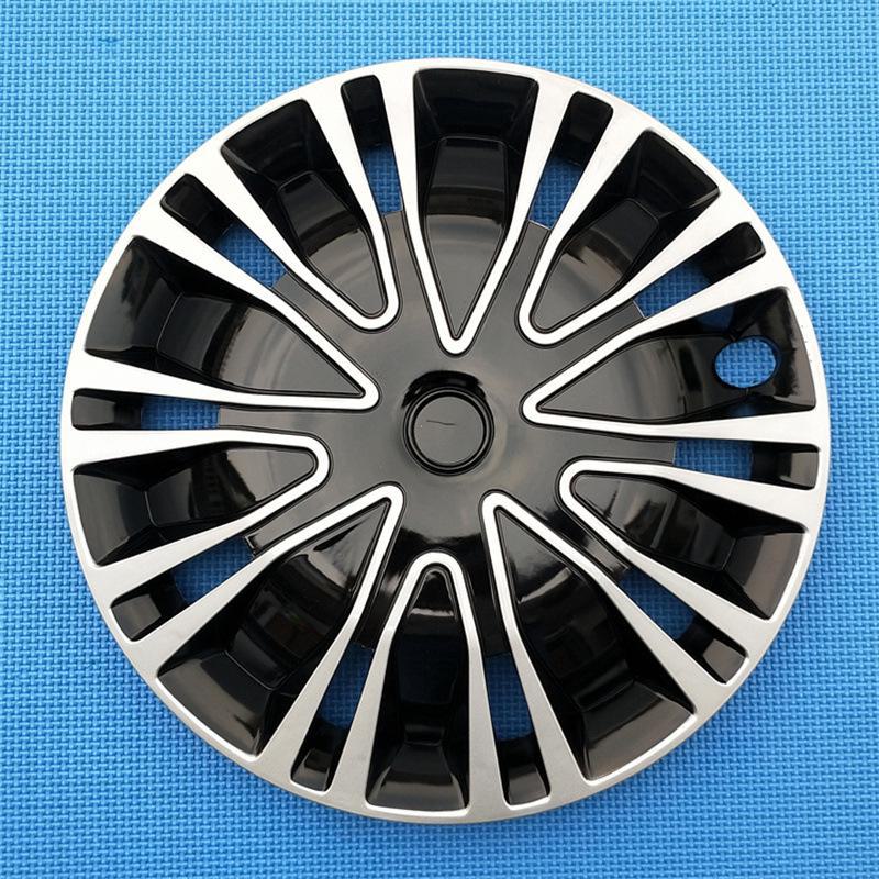 Car Wheel Hub Cover with Iron Steel Ring and Plastic Decorative Cover In Various Sizes 12-17 Inches.