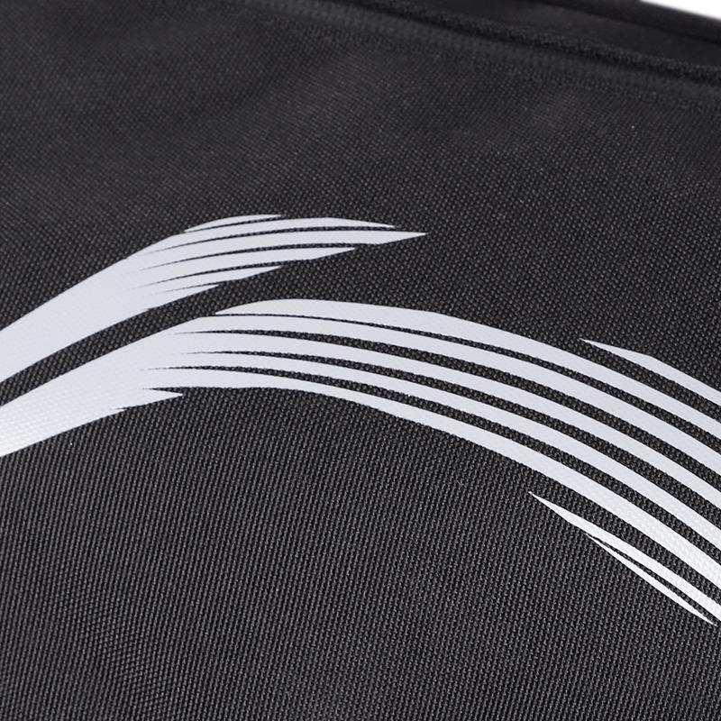 Li Ning Sports Lifestyle Series 24L Brand Logo Travel Bag Unisex Travel Bag Black Cream ABLV033