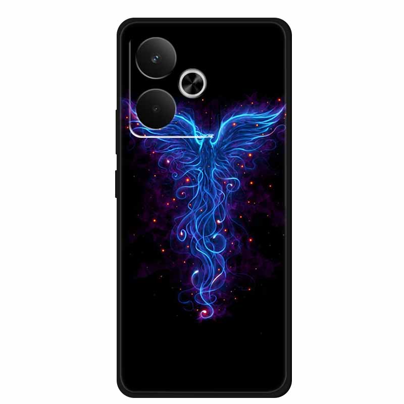 For Realme GT7 GT 7T Phone Case 7 T Bag Black Silicone Soft Back Cover Case For Realme 14 4G 15 Pro Cases Coque Protective Shell