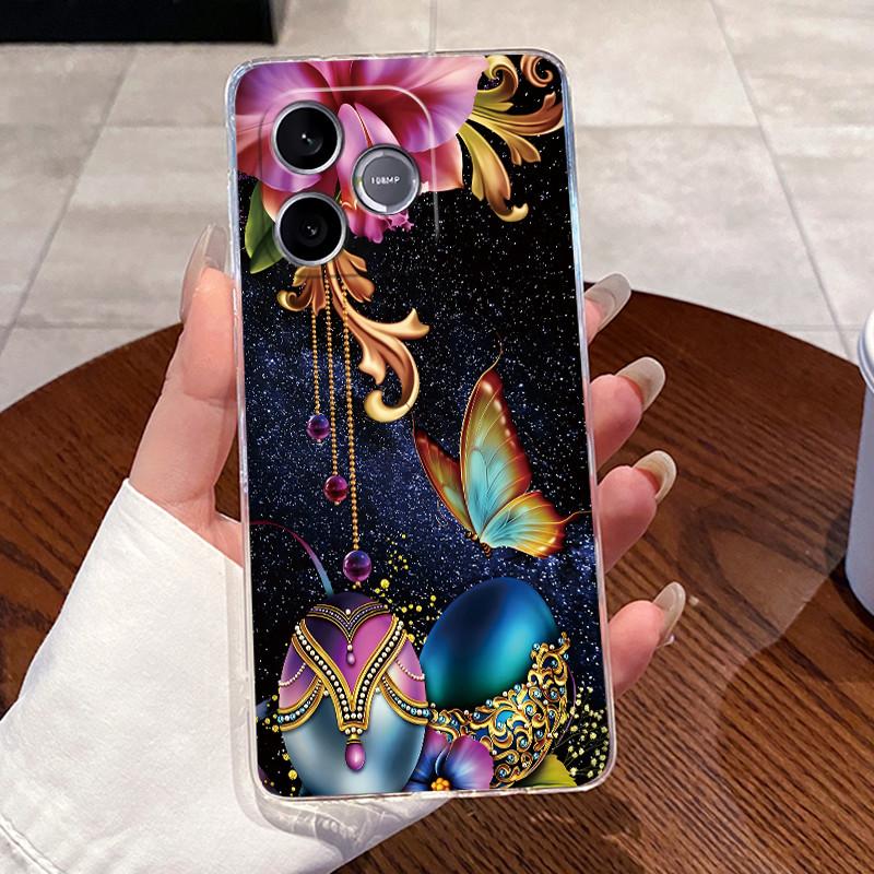 Jelly Casing For Honor 600 Lite / Honor 500 Smart 5G Clear Silicone Soft TPU Back Cover Cute Cat Rabbit Heart Protective Case
