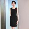 Women's Short-Sleeved Business Suit Dress Set