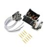 9 Terminal Headlight Switch & Harness E7Tz-11654A For Ford E-150 E-250 E-350