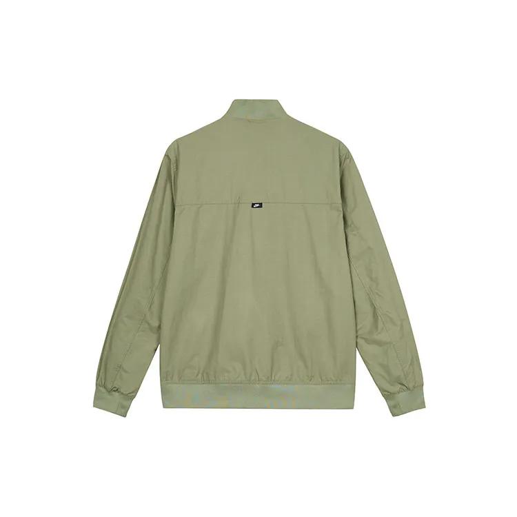 Nike Jackets Men's Green Lapel Thin (Unisex) Jackets DM6822 386