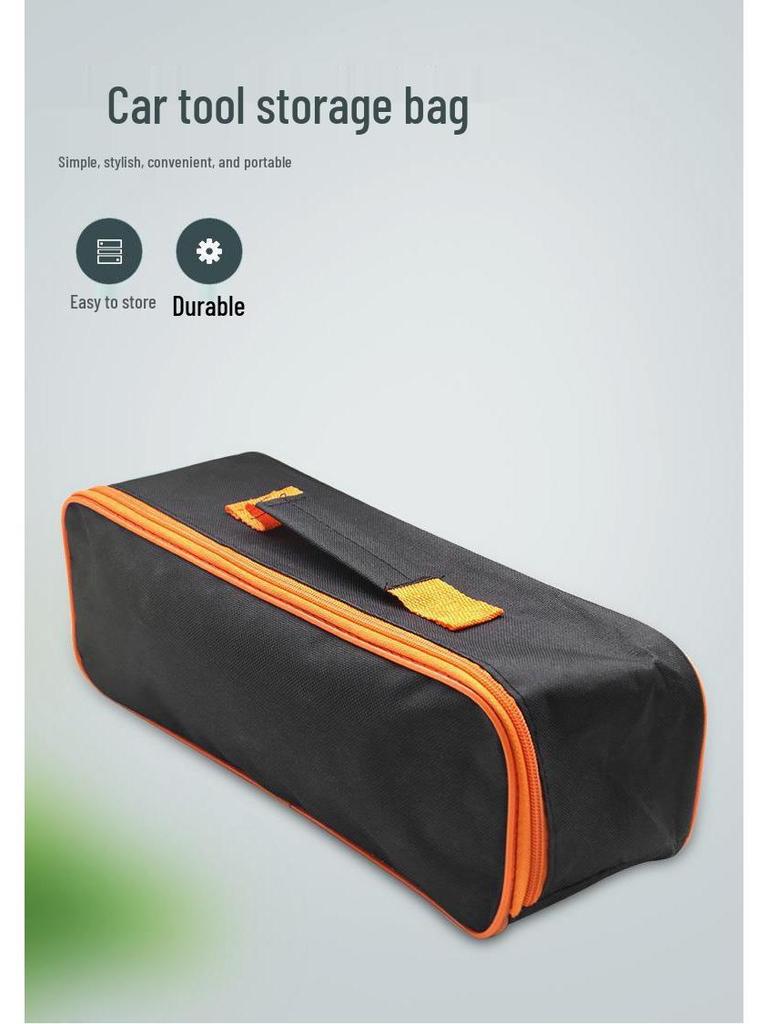 Multi-Purpose Portable Storage Bag: Cloth, Vacuum, Inflation Pump, Emergency & Tool Bag