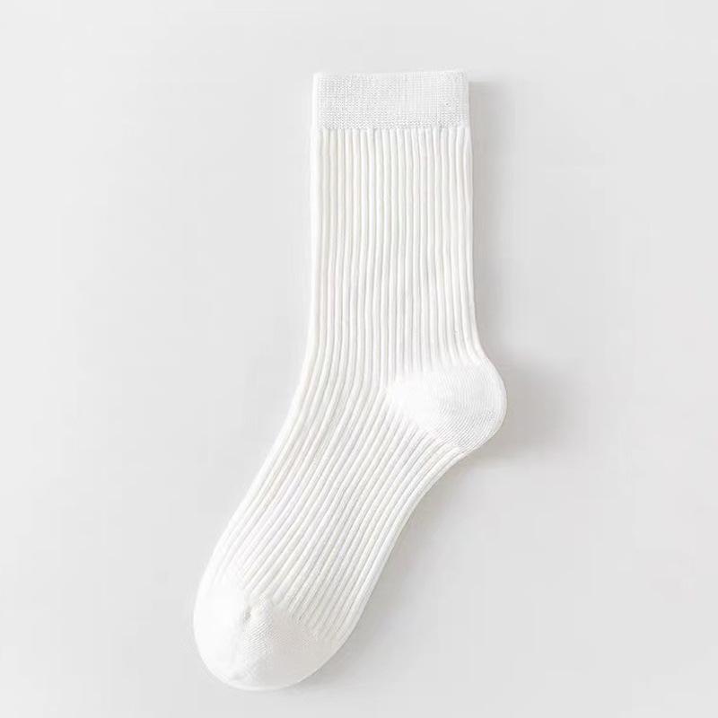 Trendy Men s Long Tube Cotton Sports Socks - Mid-Calf Basketball & Casual Wear One Size Fits All