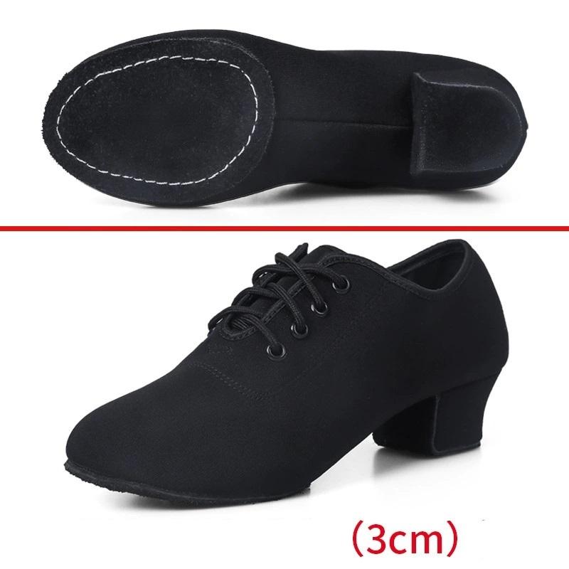 Latin Dance Shoes For Women Soft Square Dance Shoes Teachers Sailor Dance Shoes Adult Canvas Shoes Ballroom Dancing Sneakers