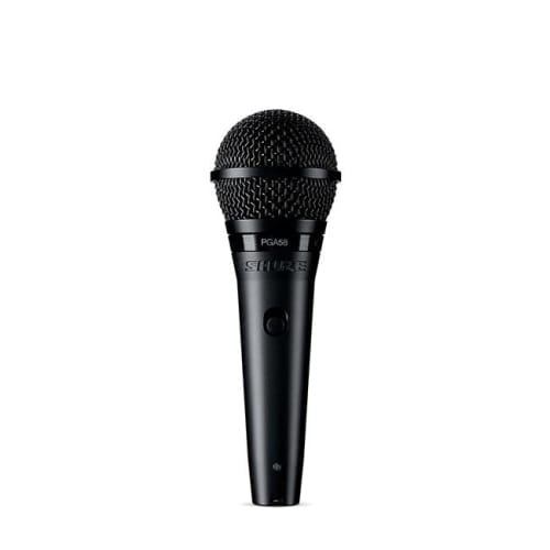 

Shure PGA58-QTR-J Cardioid Dynamic Vocal Microphone