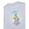Bbc EarTh GradienT ArTwork ShorT Sleeve T shirT  Lilac 