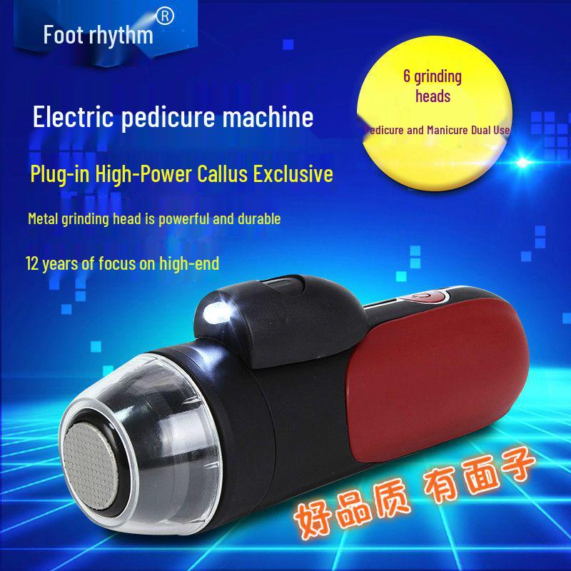 Foot Rhythm Electric Callus Remover: Auto Foot Grinder & Pedicure Tool