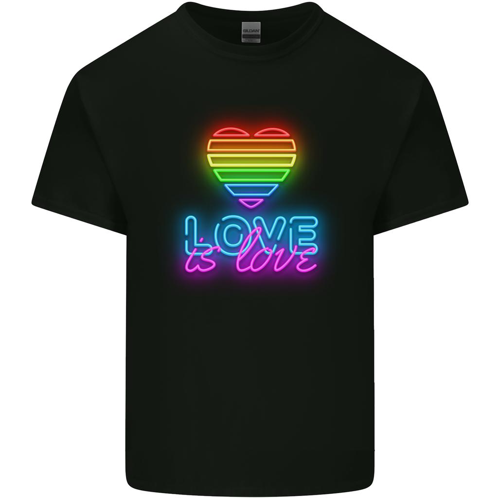 LGBT Love Is Love Gay Pride Day Awareness Unisexs Light Cotton TShirt