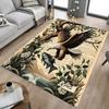 1PC Eagle Fish Non-Slip Floor Carpet Compatible for Office&Living Room&Dining Room - Flat-Weave Machine- Soft & Pattern-E241