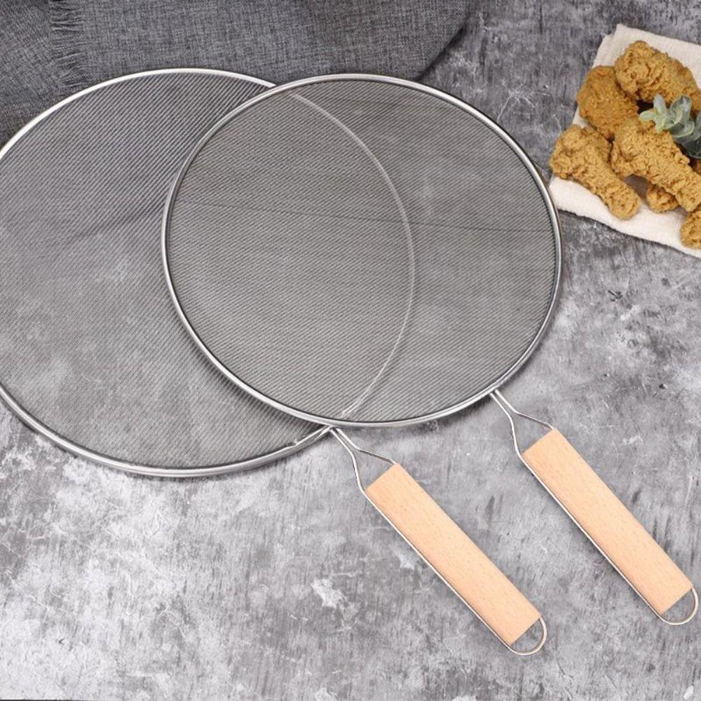 Household Frying Pan Splatter Screen Splash Cover Oil Cover Explosion Proof Cover Frying Screen