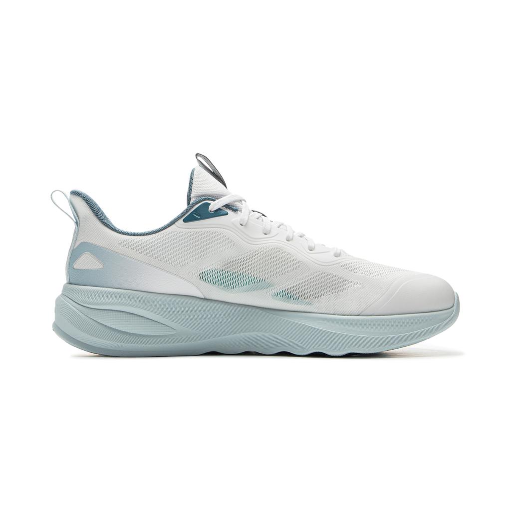 Li Ning Soft Go 2 V4 Wygodne Wszechstronne Antypoślizgowe Wytrzymałe Niskie Codzienne Buty Męskie sneakers Białe AGLV091-3