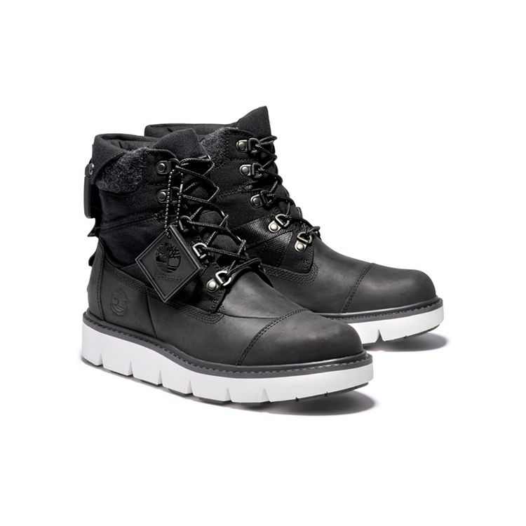 Timberland Women's Black Full Grain Raywood EK+ 6 Inch Boots A42HX015