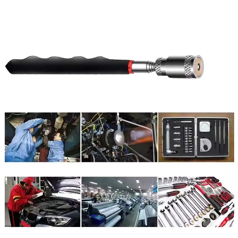 Telescopic Pickup Magnetic Iron Rod Household Automotive Repair And Inspection Tool Strong Magnetic Metal Screw Suction Rod
