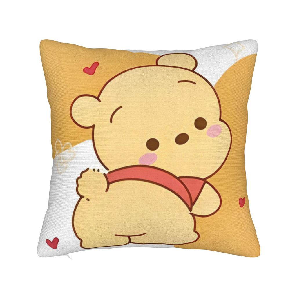 Winnie the Pooh & Pimpi Un pisolino è sempre una buona idea Federa Copricuscino Decorazione Copricuscino Casa con Cerniera 45*45cm