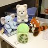 Cute Sitting Animals Red Panda Capybara Bunny Elephant Cat Soft Plush Dolls Stuffed Capybara Pig Plushie Holiday Toys Gifts