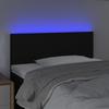 VidaXL LED Headboard Bedroom Furniture Single Bed Accessory Headboard Interior Black 90x5x78/88 3121316
