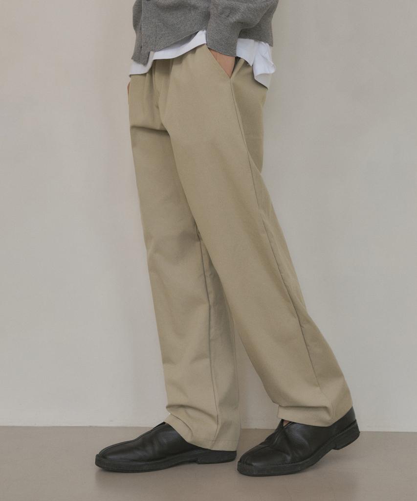 Wednesday Oasis Semi-Wide Chino Pants_6 Colors