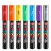 UNI PC 1M/3M/5M Posca Farbstift Stift Alle Farben Wasserbasierter Stift Japan Mitsubishi Schreibwaren DIY Malerei Graffiti Kunstbedarf
