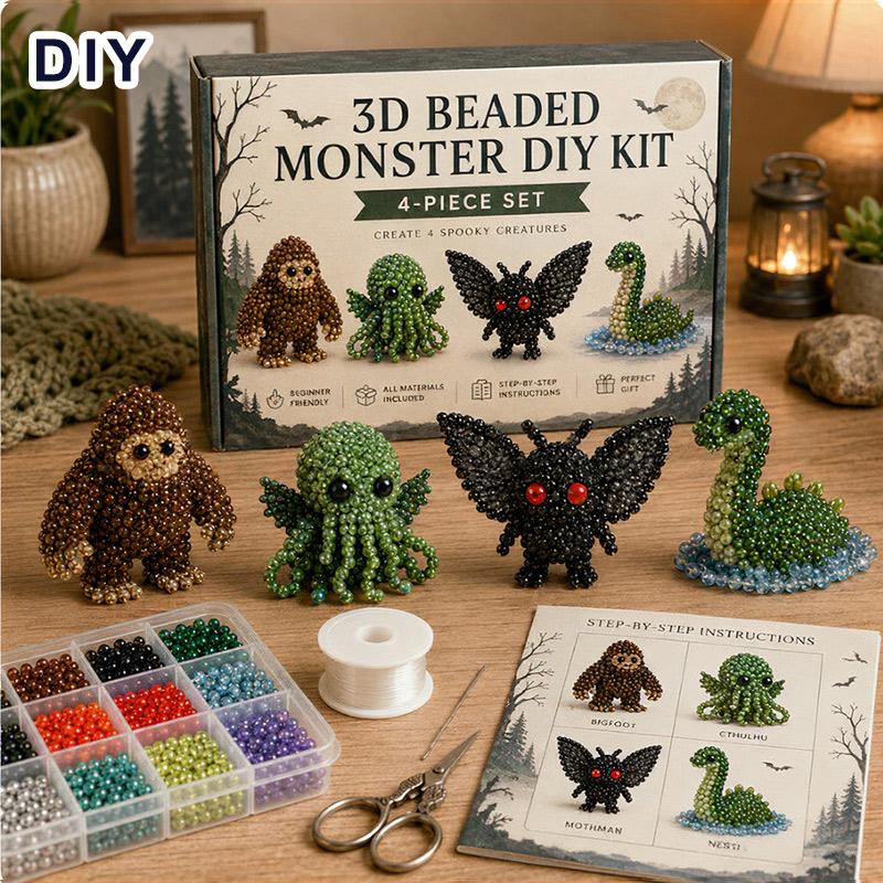 Volwassen DIY 3D Kralen Dieren Kit Handgemaakte Kleine Dier Kralen Knutselkit Leuke Kralen Set Creatieve Hand Dier Kralen Projecten Set