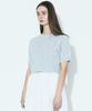 AGENT PEEK Agp Cable Half Sleeve Knit Sky Blue