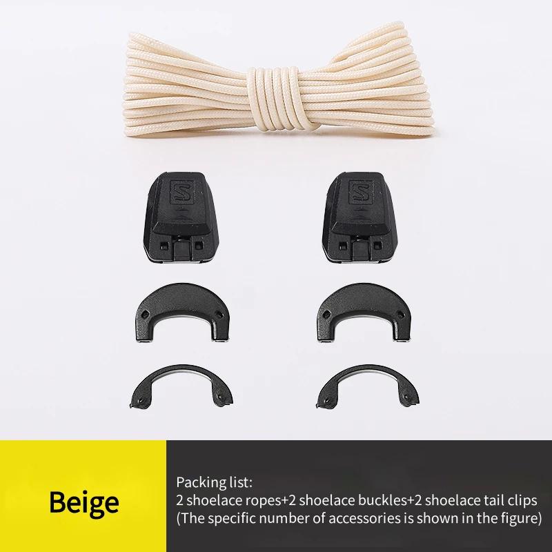 NEW Round Tennis Shoe Laces Without Ties Fashion No Tie Shoelaces Adult Kids Outdoor Running Sneakers Laces Shoes Accesories