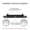 Concealed Light Mount for Motorbike Enhances Night Safety Motorcycle Lighting Enhancement Bracket for NMAX155 PCX150