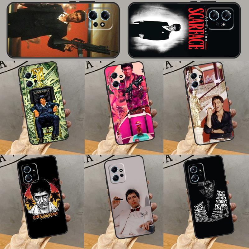 Scarface Tony Montana Hülle Für Xiaomi Redmi Note 13 Pro 14 12 11 9 10 9S 10S 11S 12S Redmi 12C 13C 14C 10C Abdeckung
